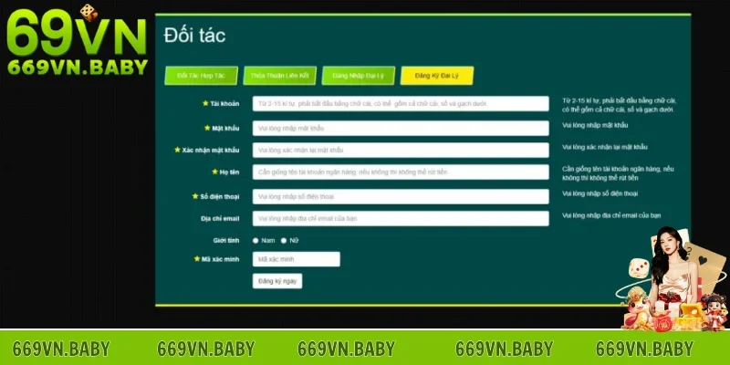 Quy trình đăng ký đại lý 69VN chuẩn xác